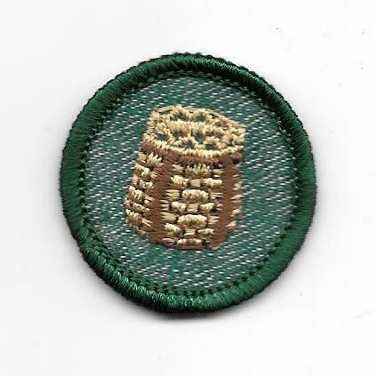 Campcraft--Marrow edge, dark green border 1955-1960