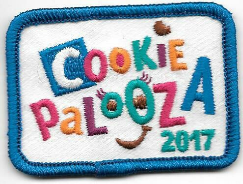 Cookie Palooza 2017  (thicker embroidery) possible council release