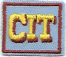 Counselor in Training patch 1985-?
