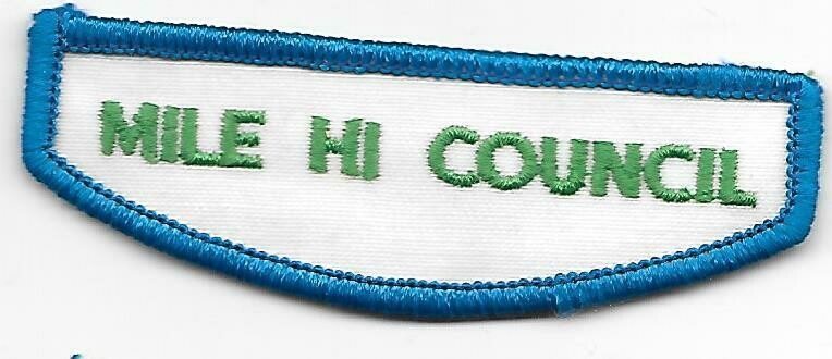 Mile Hi Council Jr/C/S/A ID  strip 1980-2013