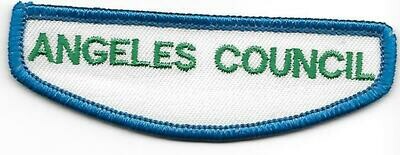 Angeles Council Jr/C/S/A ID strip 1980-2013
