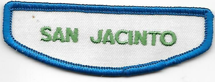 San Jacinto Jr/C/S/A ID strip 1980-2013