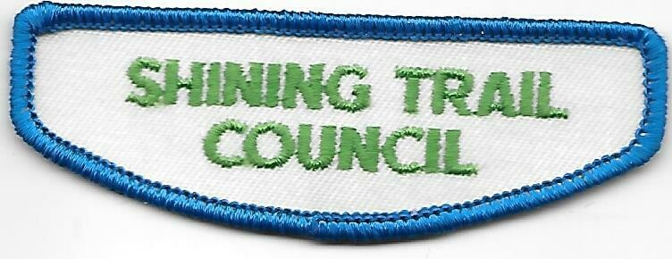 Shining Trail Council Jr/C/S/A ID strip 1980-2013