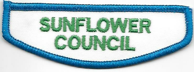 Sunflower Council Jr/C/S/A ID strip 1980-2013