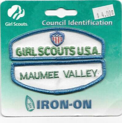 NIP Maumee Valley Jr/C/S/A ID strip 1980-2013