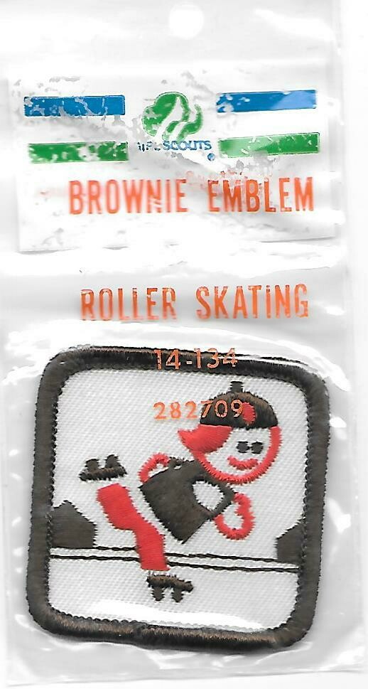 Roller Skating Brownie Pre-try-it  1982-1984