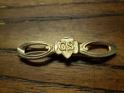 GS Barrette Gold Plated 1961-?