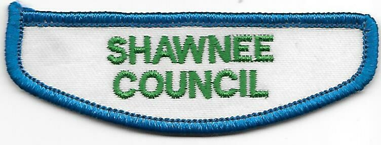 Shawnee Council Jr/C/S/A ID strip 1980-2013