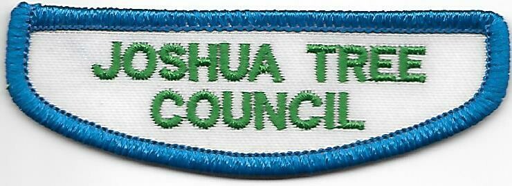 Joshua Tree Council Jr/C/S/A ID strip 1980-2013