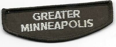 Greater Minneapolis brownie ID strip