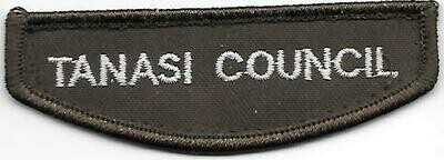 Tanasi Council brownie ID strip