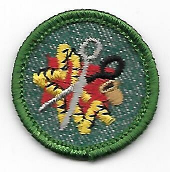 Seamstress--Marrow edge, light green border 1955-1956