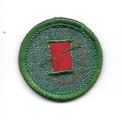 Needlecraft--Marrow edge, light green border 1955-1956