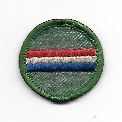 My Country--Marrow edge, light green border 1955-1956