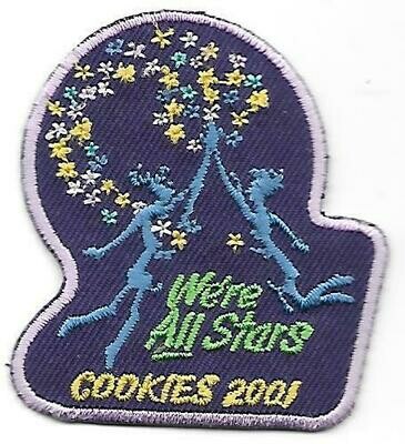 Base Patch 1 We&#39;re All Stars 2001 ABC