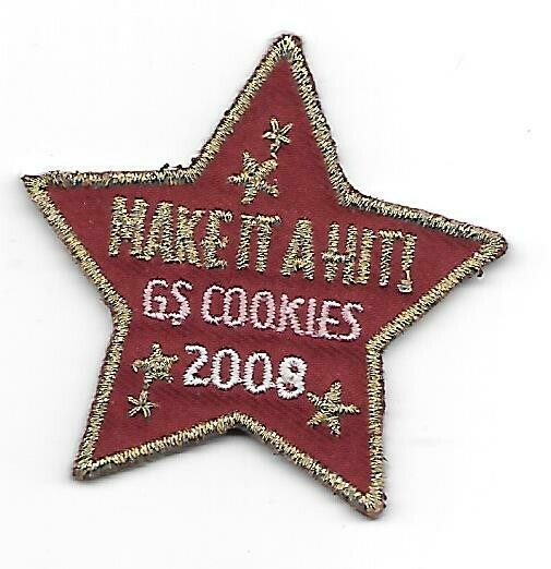 Base Patch (star shape) Make it a Hit 2008 Little Brownie Bakers