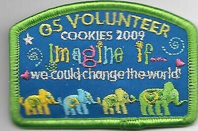 Volunteer (with elephants) 2009 Little Brownie Bakers