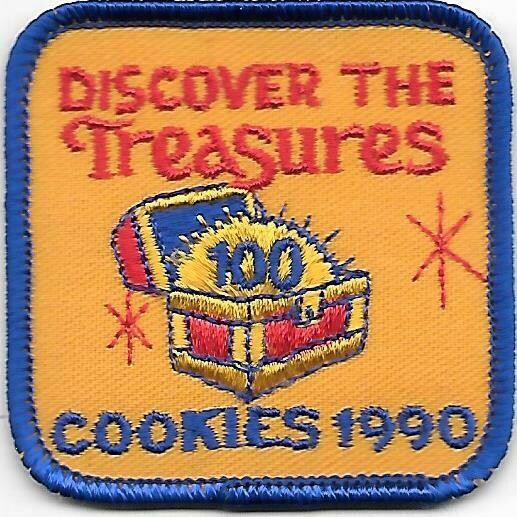 100 Patch Cookies 1990 Little Brownie Bakers