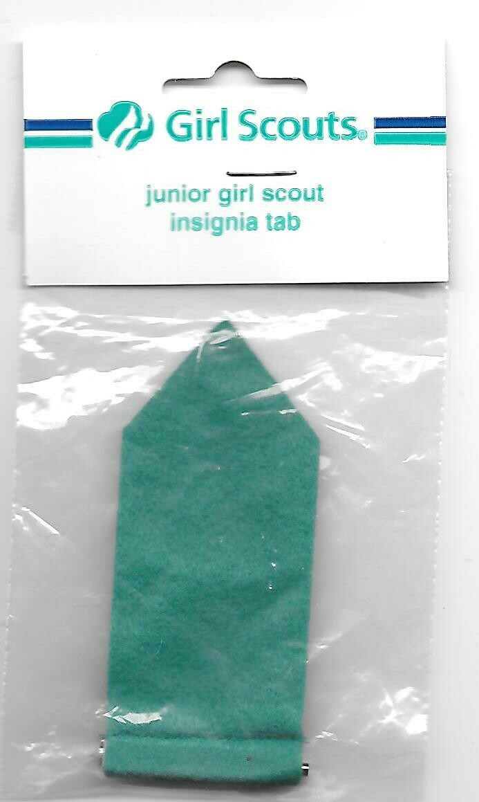 Junior Girl Scout Felt Insignia Tab (NIP)