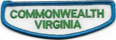Commonwealth Virginia Jr/C/S/A ID strip 1980-2013