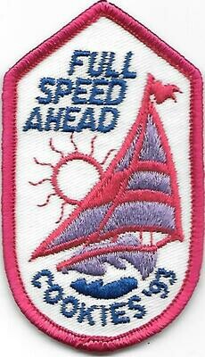 Base Patch Full Steam Ahead (purple sails) Cookies '93---ABC