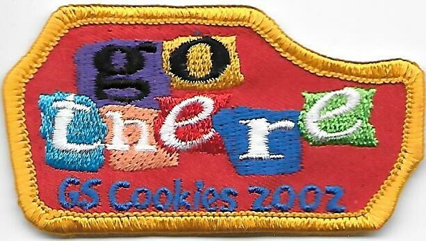Base Patch 1 (curved) Go There Cookies 2002 ABC