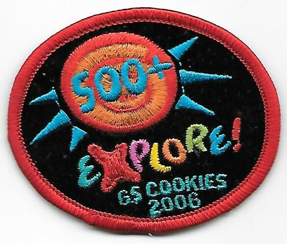 500+ Patch Explore GS Cookies 2006 ABC
