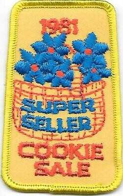 Super Seller Cookie Sale 1981 Little Brownie Bakers