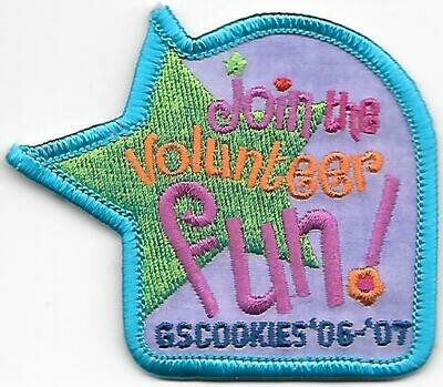 Volunteer Join the Fun Cookies 2006-07 ABC