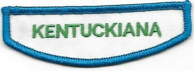 Kentuckiana Jr/C/S/A ID strip 1980-2013