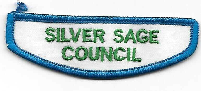 Silver Sage Council Jr/C/S/A ID strip 1980-2013