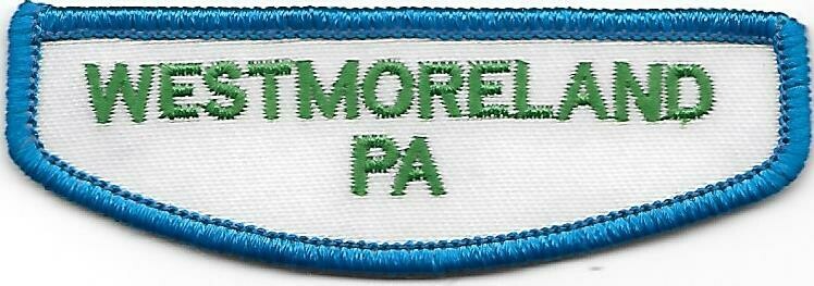 Westmoreland Pa Jr/C/S/A ID strip 1980-2013