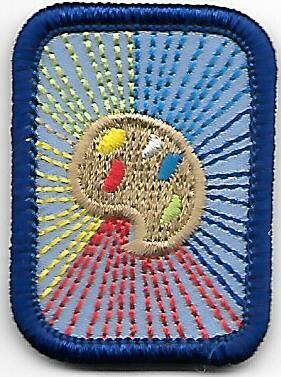 Visual Arts Dark Blue Border 1997-2010