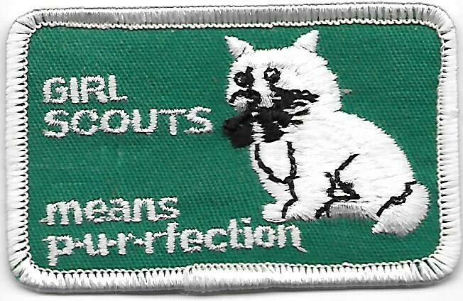 Girl Scouts means p-u-r-rfection