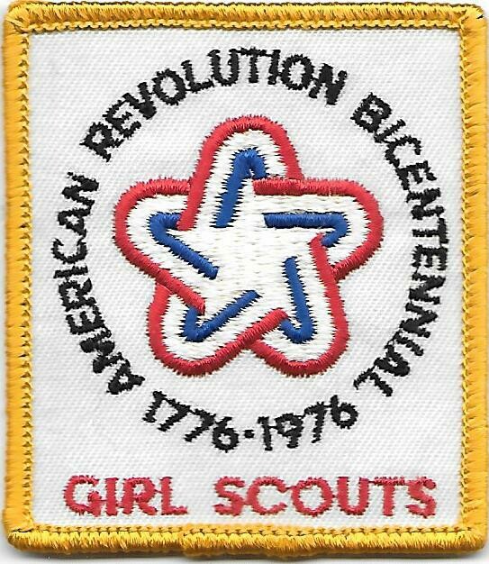 Bicentennial rectangle patch 1975-76