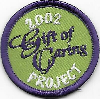 Gift of Caring (dark purple border) 2002 Little Brownie Bakers