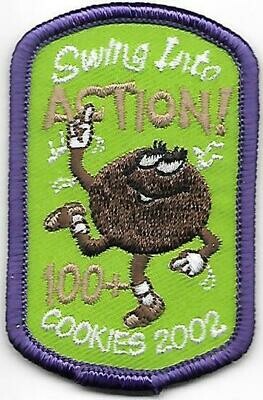 100+ Patch (dark Purple border) 2002 Little Brownie Bakers