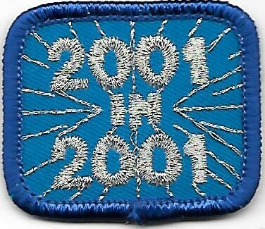 Year Patch 2001 Little Brownie Bakers