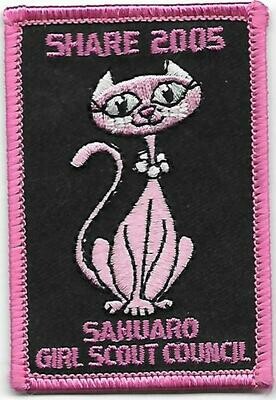 Council Share Patch 2005 Sahuaro Girl Scout Council