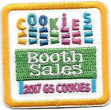 Booth Sales 2017 Little Brownie Bakers