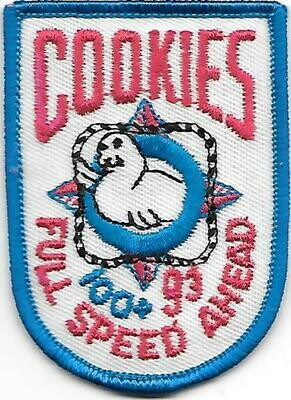 100+ Patch Full Steam Ahead Cookies 1993---ABC