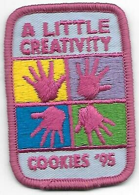 Base Patch 1 (top left hand yellow, dark pink words) 1995 ABC