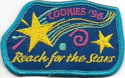 Base Patch 2 ("cookies" in pink, blue dot) 1996 ABC