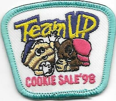 Base Patch 3 (expanded square) Team Up 1998 Little Brownie Bakers