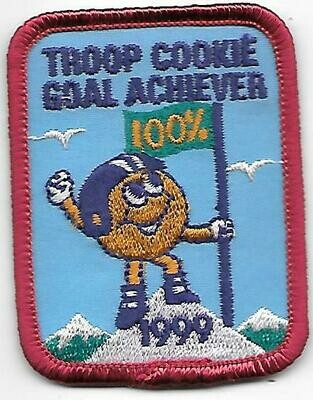Troop Goal Achiever (dark blue background) Take it to the Top 1999 Little Brownie Bakers