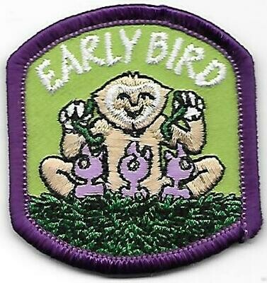 Early Bird (bright purple border) 2002 Little Brownie Bakers