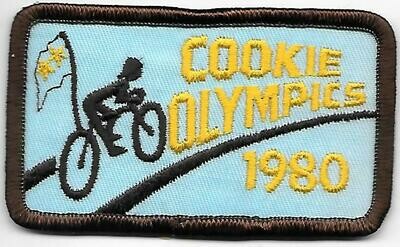 Base Patch 1 (Olympics bright blue background) 1980 Little Brownie Bakers