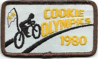 Base Patch 1 (Olympics light blue background) 1980 Little Brownie Bakers