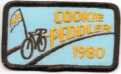 Base Patch 1 (Peddler bright blue background) 1980 Little Brownie Bakers