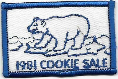 Cookie Sale 1981 baker unknown